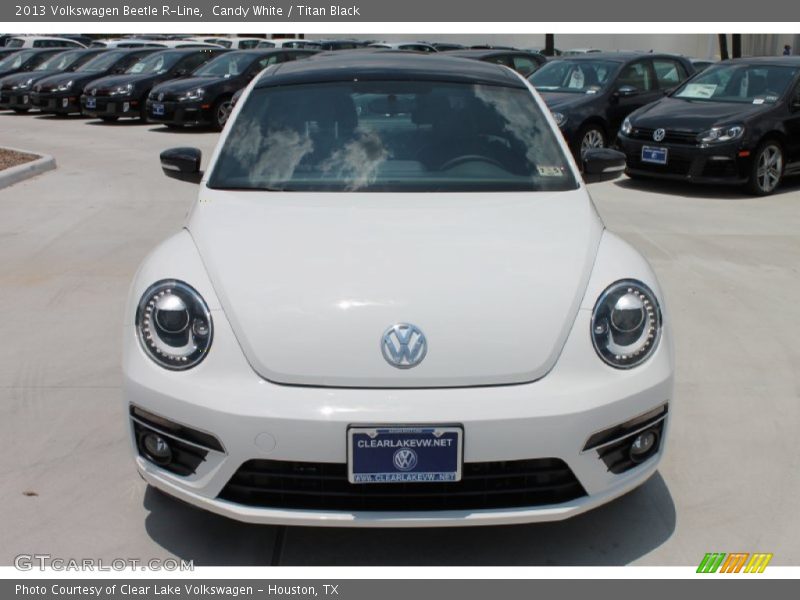 Candy White / Titan Black 2013 Volkswagen Beetle R-Line