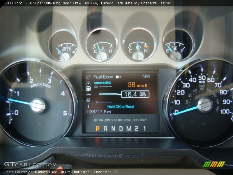 Tuxedo Black Metallic / Chaparral Leather 2011 Ford F250 Super Duty King Ranch Crew Cab 4x4