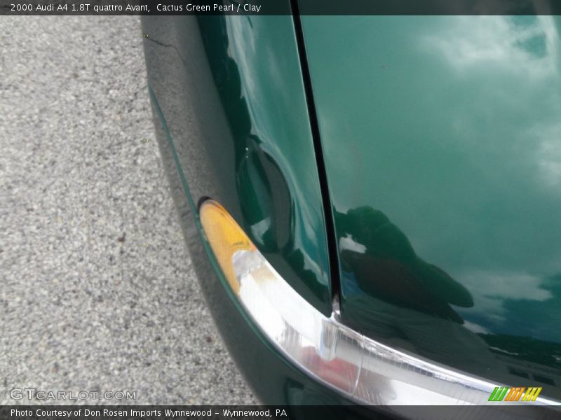 Cactus Green Pearl / Clay 2000 Audi A4 1.8T quattro Avant