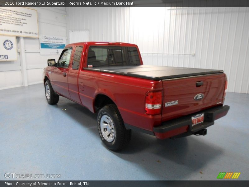 Redfire Metallic / Medium Dark Flint 2010 Ford Ranger XLT SuperCab
