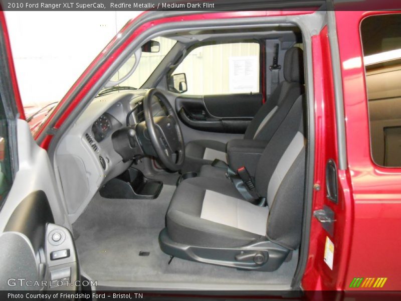 Redfire Metallic / Medium Dark Flint 2010 Ford Ranger XLT SuperCab