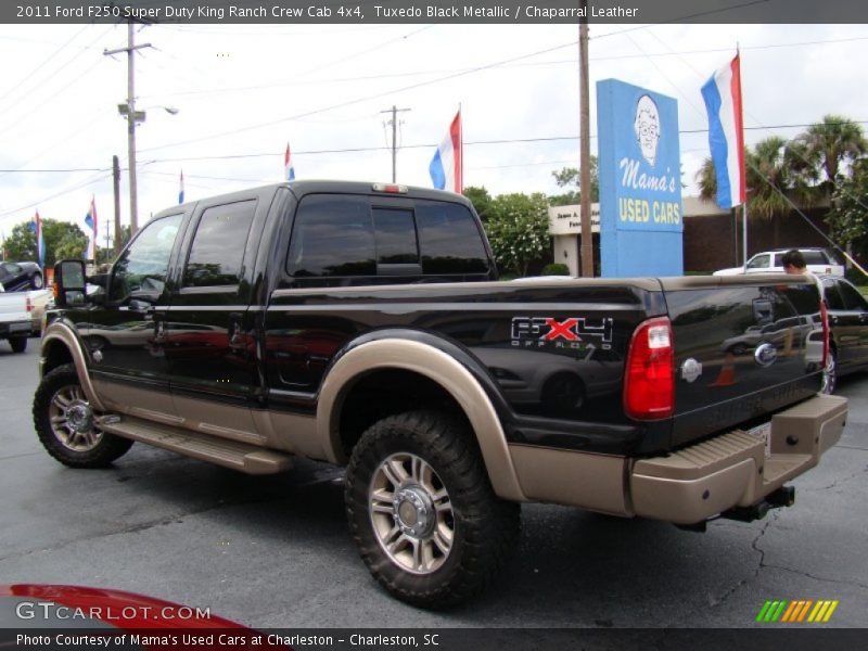 Tuxedo Black Metallic / Chaparral Leather 2011 Ford F250 Super Duty King Ranch Crew Cab 4x4