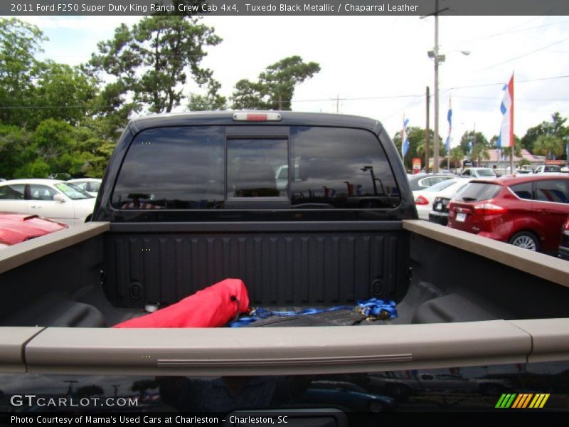 Tuxedo Black Metallic / Chaparral Leather 2011 Ford F250 Super Duty King Ranch Crew Cab 4x4