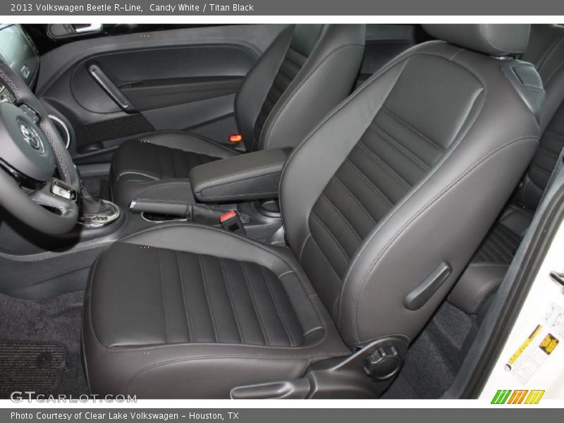 Front Seat of 2013 Beetle R-Line