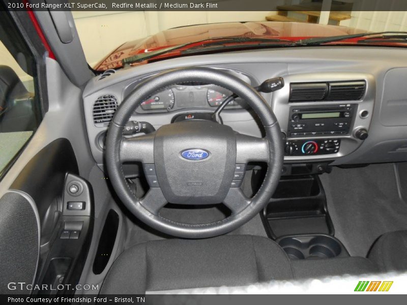 Redfire Metallic / Medium Dark Flint 2010 Ford Ranger XLT SuperCab