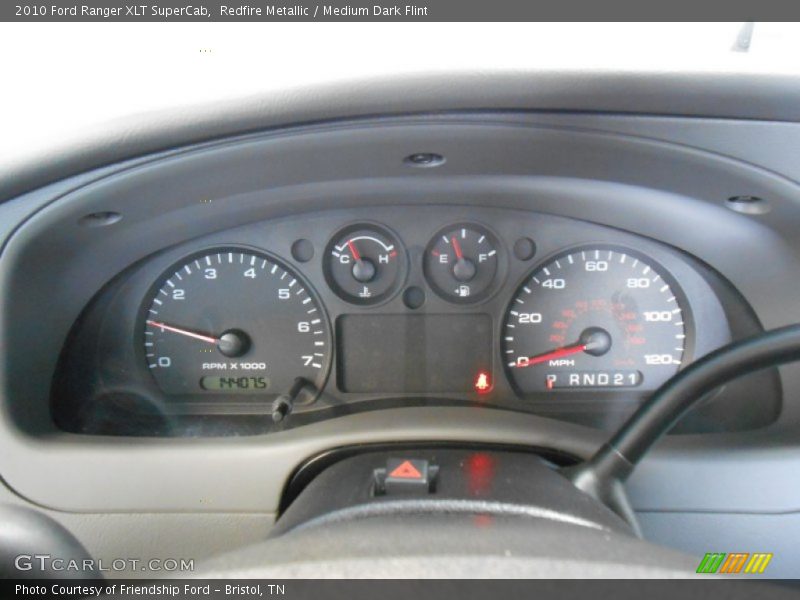 Redfire Metallic / Medium Dark Flint 2010 Ford Ranger XLT SuperCab