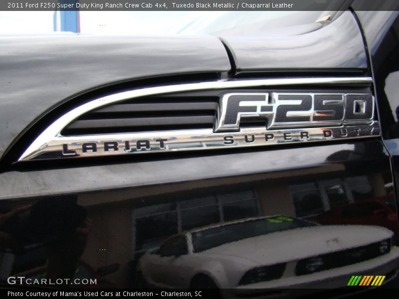 Tuxedo Black Metallic / Chaparral Leather 2011 Ford F250 Super Duty King Ranch Crew Cab 4x4
