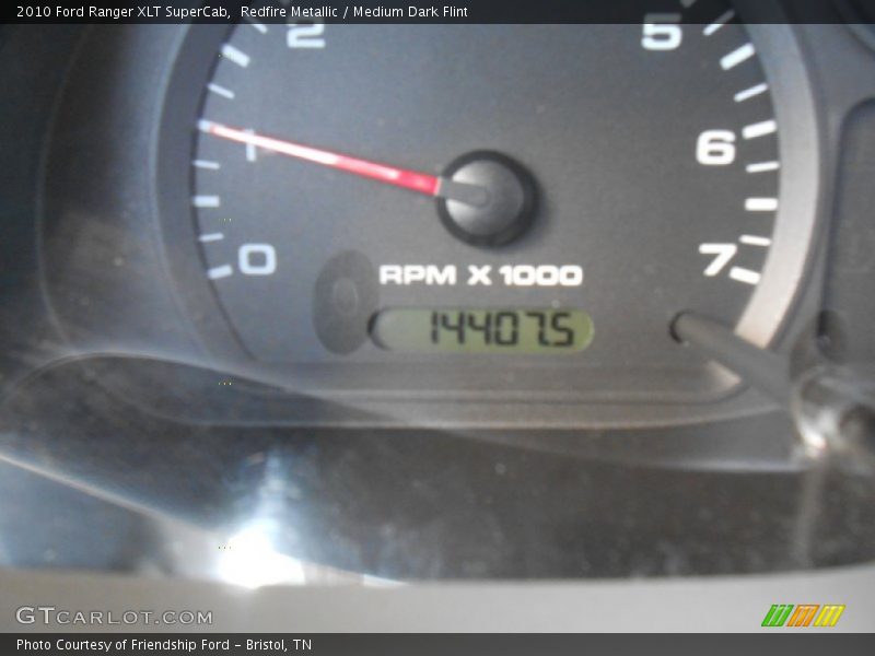 Redfire Metallic / Medium Dark Flint 2010 Ford Ranger XLT SuperCab