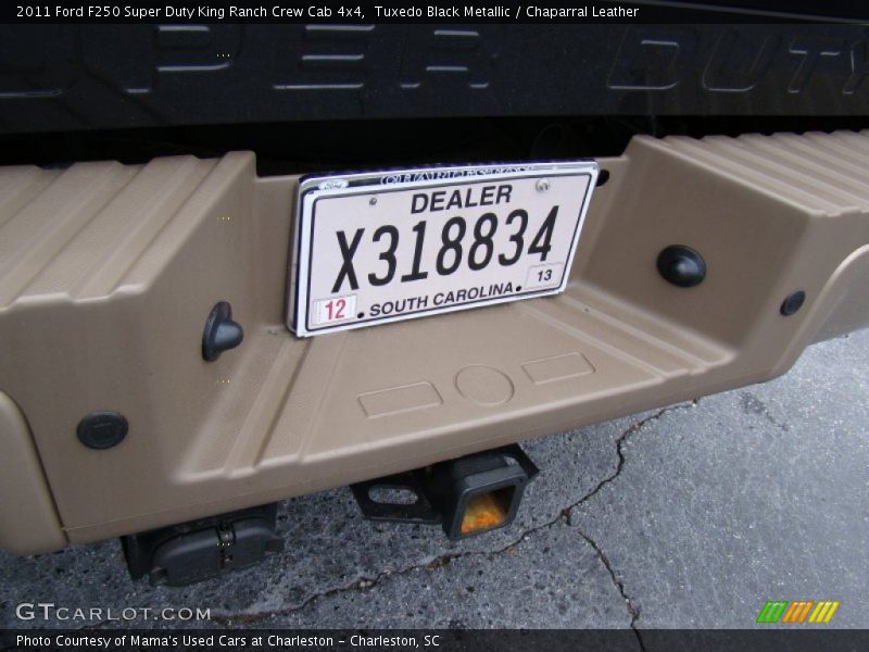 Tuxedo Black Metallic / Chaparral Leather 2011 Ford F250 Super Duty King Ranch Crew Cab 4x4