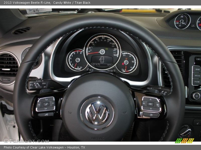 Candy White / Titan Black 2013 Volkswagen Beetle R-Line