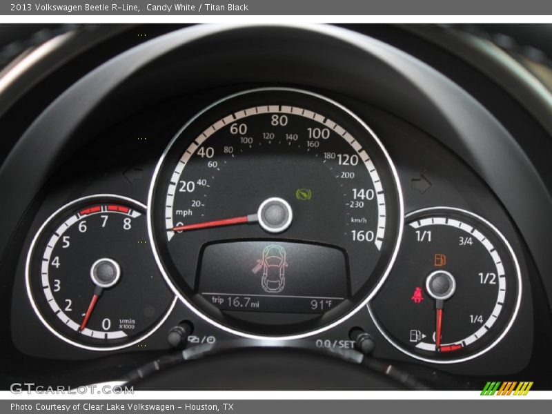  2013 Beetle R-Line R-Line Gauges