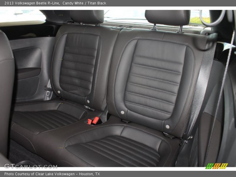 Rear Seat of 2013 Beetle R-Line