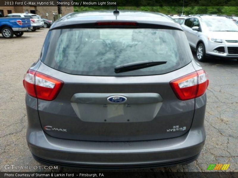Sterling Gray / Medium Light Stone 2013 Ford C-Max Hybrid SE