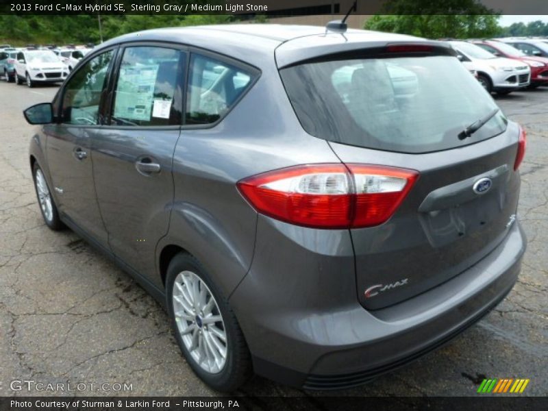 Sterling Gray / Medium Light Stone 2013 Ford C-Max Hybrid SE
