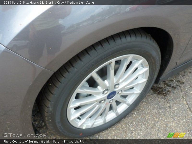 Sterling Gray / Medium Light Stone 2013 Ford C-Max Hybrid SE