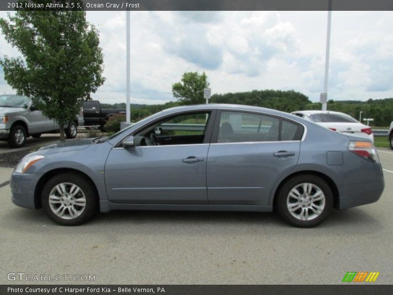 Ocean Gray / Frost 2012 Nissan Altima 2.5 S