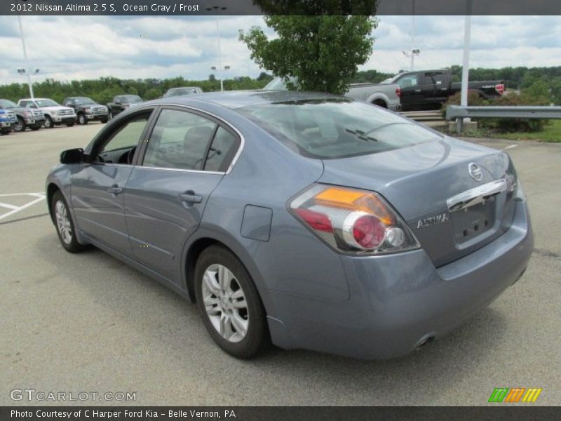Ocean Gray / Frost 2012 Nissan Altima 2.5 S
