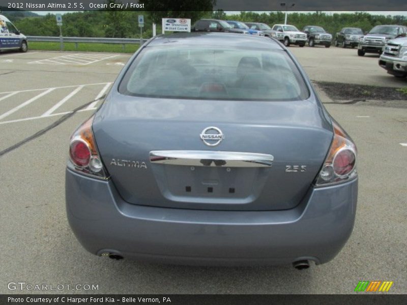 Ocean Gray / Frost 2012 Nissan Altima 2.5 S