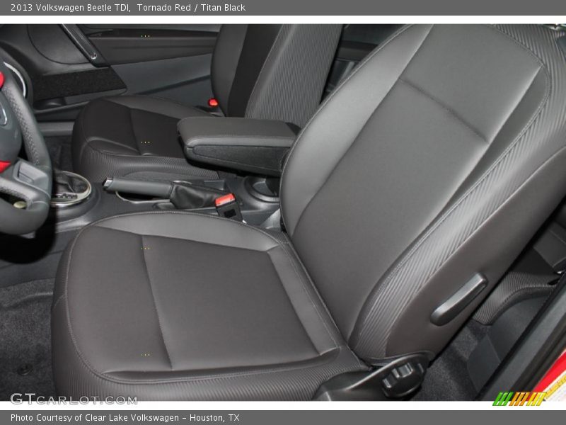Tornado Red / Titan Black 2013 Volkswagen Beetle TDI