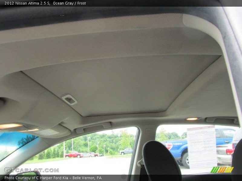 Ocean Gray / Frost 2012 Nissan Altima 2.5 S