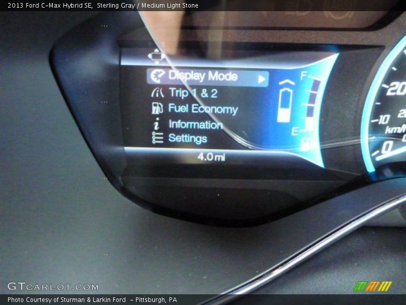 Sterling Gray / Medium Light Stone 2013 Ford C-Max Hybrid SE