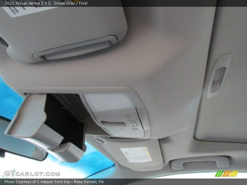 Ocean Gray / Frost 2012 Nissan Altima 2.5 S
