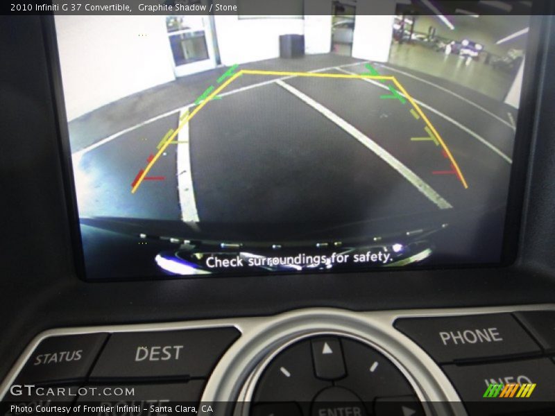 Graphite Shadow / Stone 2010 Infiniti G 37 Convertible