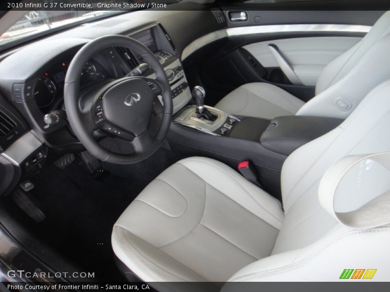 Graphite Shadow / Stone 2010 Infiniti G 37 Convertible