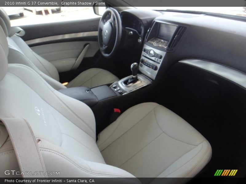 Graphite Shadow / Stone 2010 Infiniti G 37 Convertible