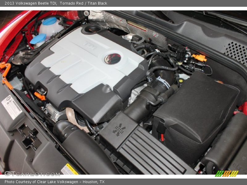 Tornado Red / Titan Black 2013 Volkswagen Beetle TDI