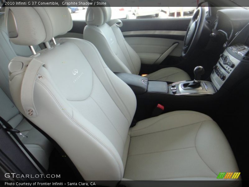 Graphite Shadow / Stone 2010 Infiniti G 37 Convertible