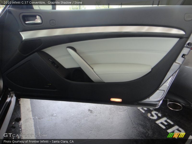 Graphite Shadow / Stone 2010 Infiniti G 37 Convertible
