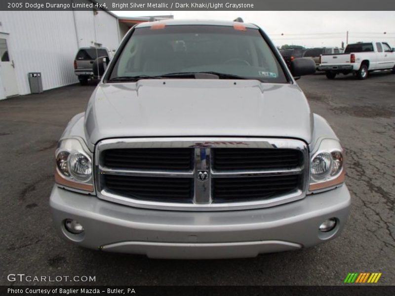 Bright Silver Metallic / Dark Khaki/Light Graystone 2005 Dodge Durango Limited 4x4