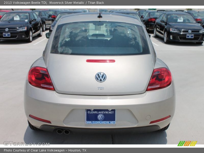 Moonrock Silver Metallic / Titan Black 2013 Volkswagen Beetle TDI