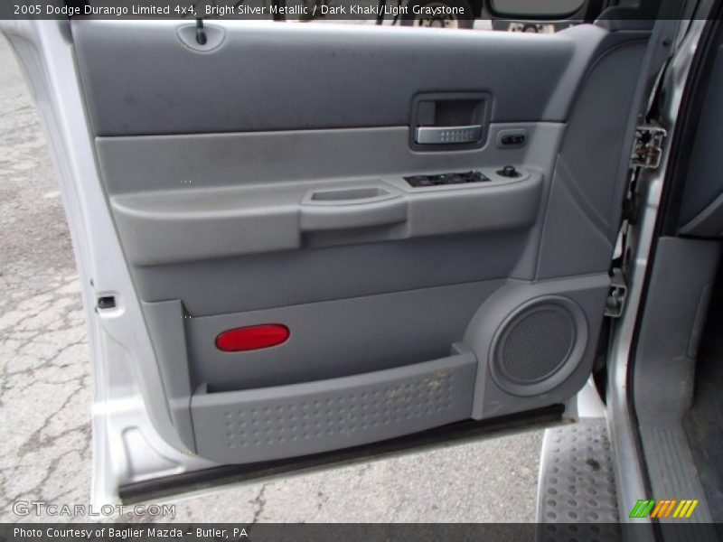 Bright Silver Metallic / Dark Khaki/Light Graystone 2005 Dodge Durango Limited 4x4
