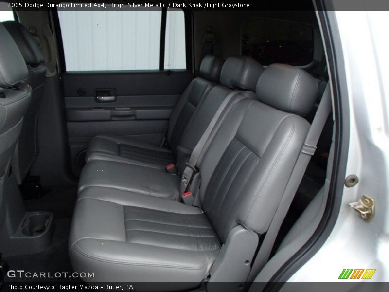 Bright Silver Metallic / Dark Khaki/Light Graystone 2005 Dodge Durango Limited 4x4