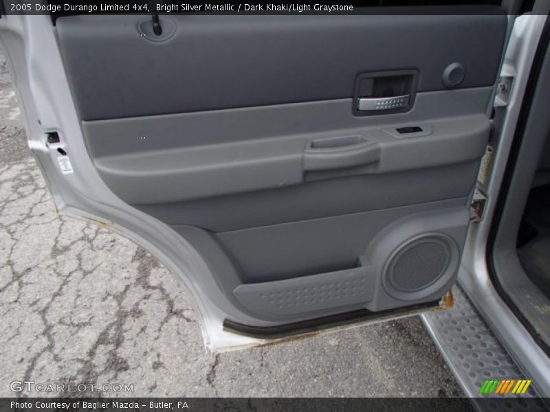 Bright Silver Metallic / Dark Khaki/Light Graystone 2005 Dodge Durango Limited 4x4