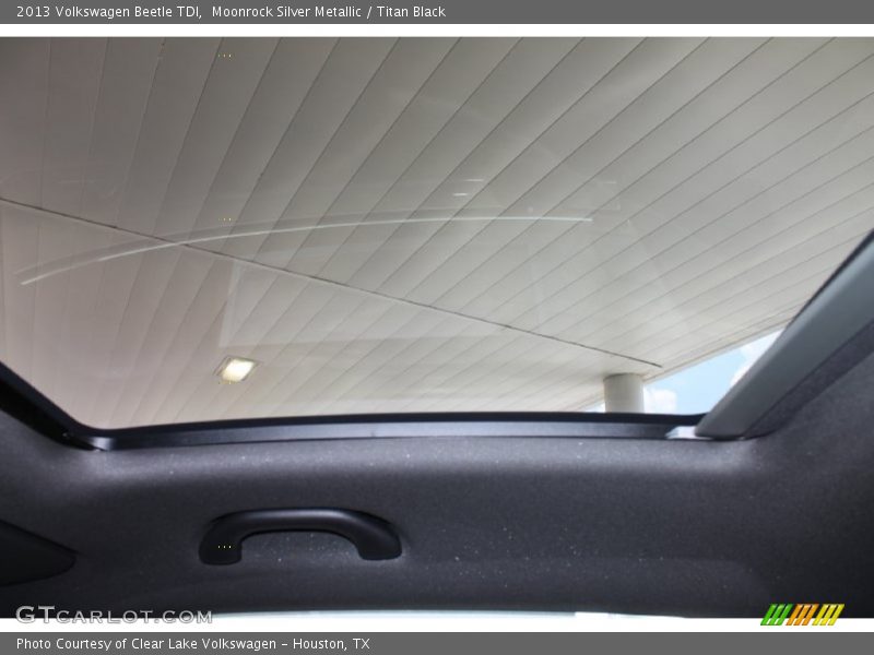 Moonrock Silver Metallic / Titan Black 2013 Volkswagen Beetle TDI