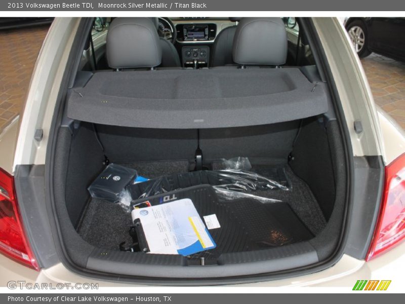 Moonrock Silver Metallic / Titan Black 2013 Volkswagen Beetle TDI