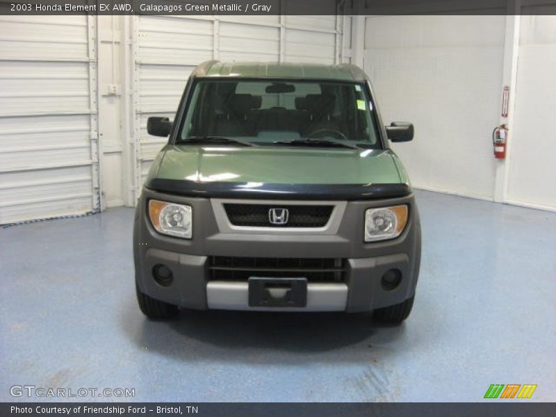 Galapagos Green Metallic / Gray 2003 Honda Element EX AWD