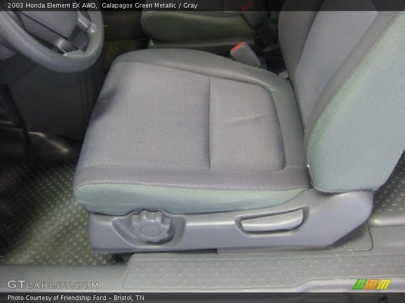 Galapagos Green Metallic / Gray 2003 Honda Element EX AWD