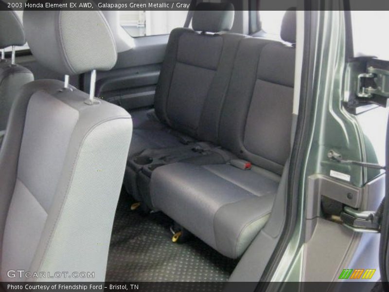 Galapagos Green Metallic / Gray 2003 Honda Element EX AWD