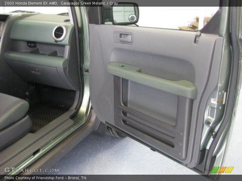 Galapagos Green Metallic / Gray 2003 Honda Element EX AWD
