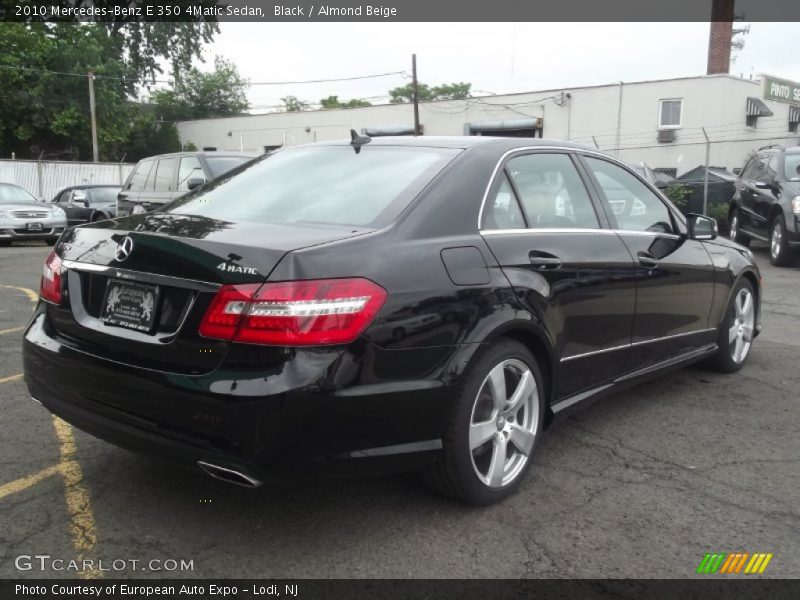 Black / Almond Beige 2010 Mercedes-Benz E 350 4Matic Sedan