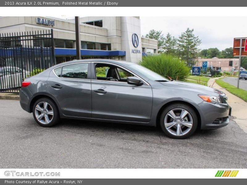 Polished Metal Metallic / Ebony 2013 Acura ILX 2.0L Premium