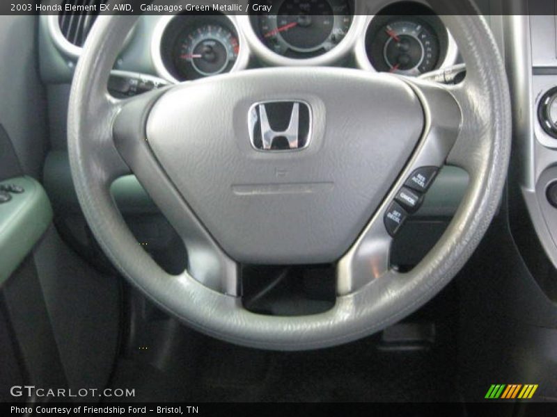Galapagos Green Metallic / Gray 2003 Honda Element EX AWD