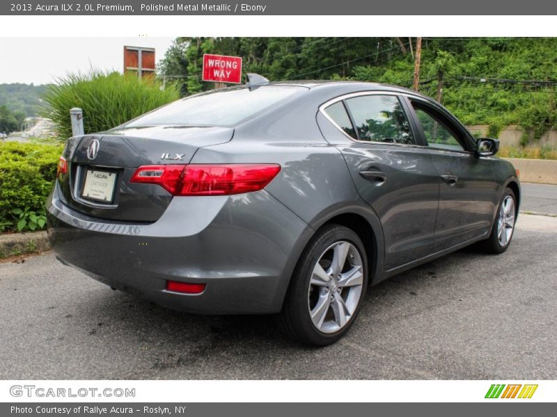 Polished Metal Metallic / Ebony 2013 Acura ILX 2.0L Premium