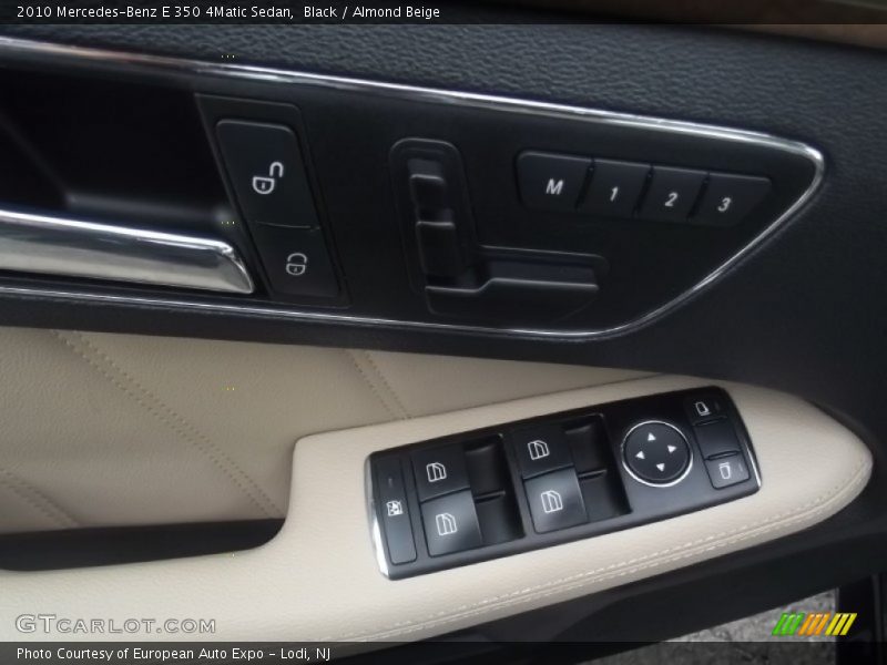 Black / Almond Beige 2010 Mercedes-Benz E 350 4Matic Sedan