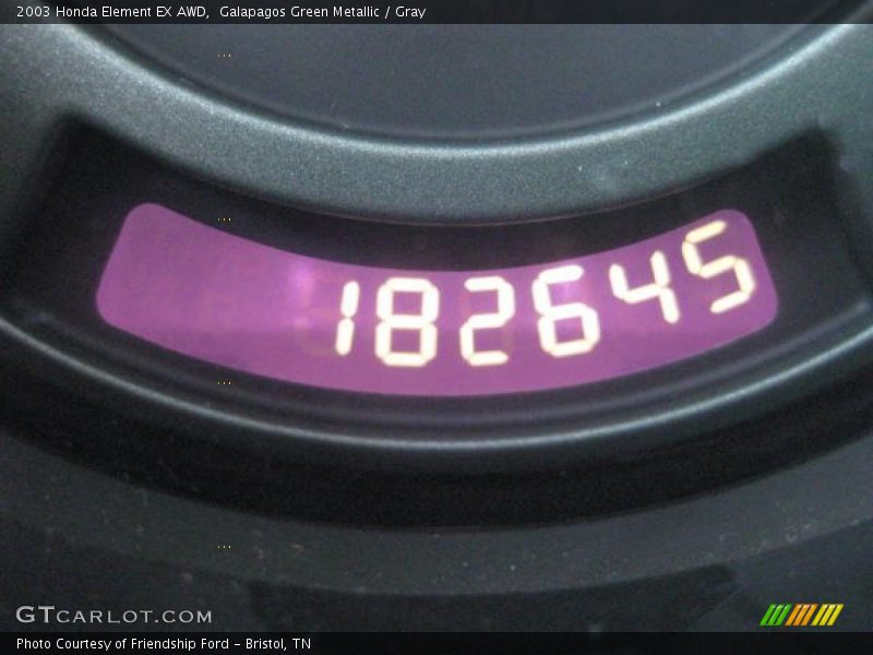 Galapagos Green Metallic / Gray 2003 Honda Element EX AWD