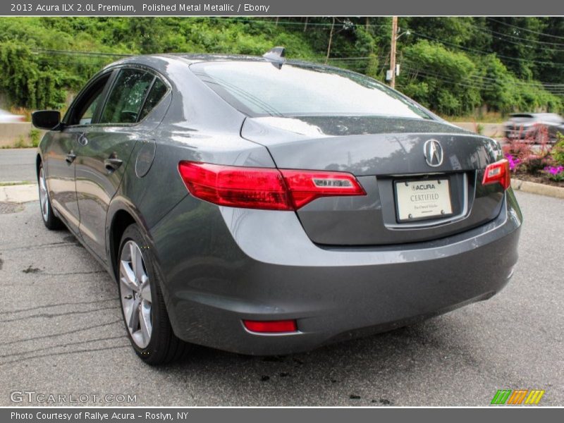 Polished Metal Metallic / Ebony 2013 Acura ILX 2.0L Premium